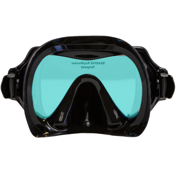 Маска Seadive Eagleye RayBlocker-HD (черный силикон; black)
